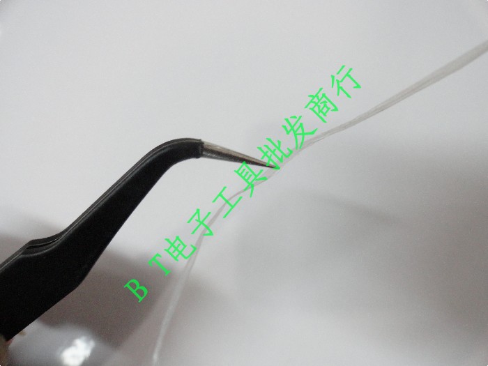 Precision antistatic tweezers ESD-11 long fine type clip pointed stainless steel tweezers stainless steel tweezers