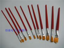 No. 2-12 Oil Paint Brush Set Nylon Hair Single Oil Paint Brush Gouache Oil Painting Sketch Art No. 2