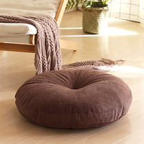 Futon cushion on the ground thick large cotton linen Japanese tea ceremony balcony floating window removable tatami floor cushion