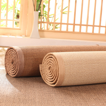 Customized Japanese bamboo blanket mat tatami carpet full floor mat large balcony tea table floating window mat blanket
