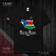 TASK Nam Sudan Quốc Bản đồ bông ngắn tay áo thun nam và Casual nữ T-shirt Spout Summer 50