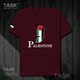 TASK Palestine Quốc Bản đồ bông ngắn SleeveT T-Shirt Phong trào nam và nữ Tops Tide 50