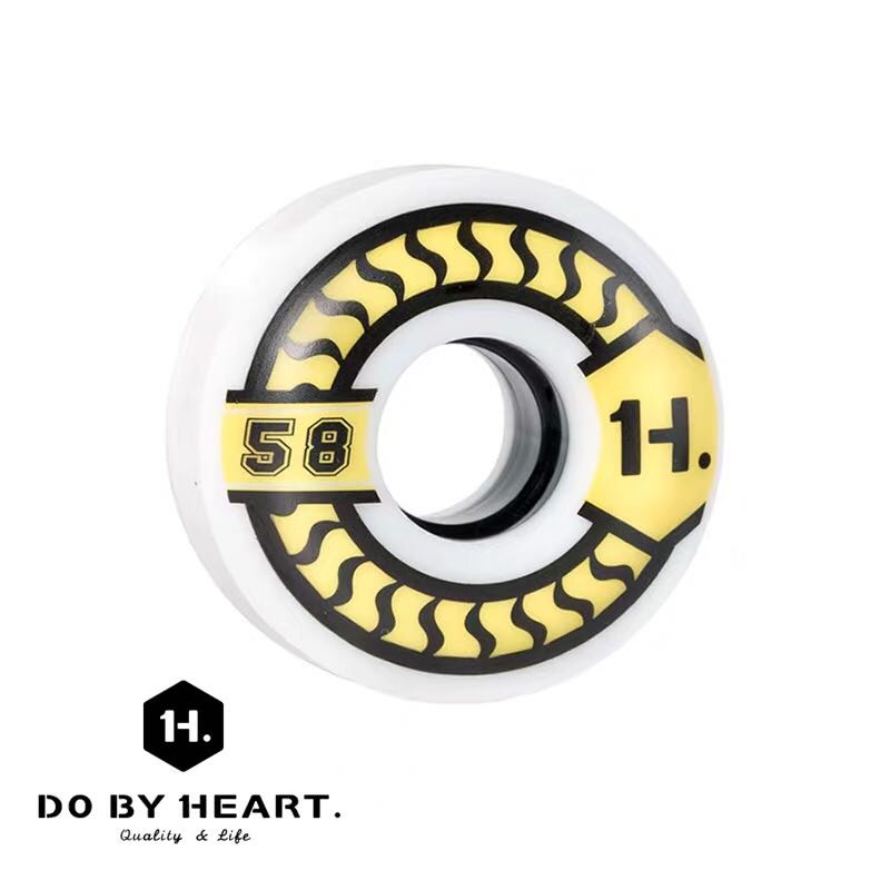 Dbh ván trượt chuyên nghiệp xung quanh bàn chải đường phố DIY bánh xe Dobyheart màu bánh xe ngắn bảng đôi cong vênh dài chuyên dụng - Trượt băng / Trượt / Thể thao mạo hiểm xe trượt scooter điện người lớn