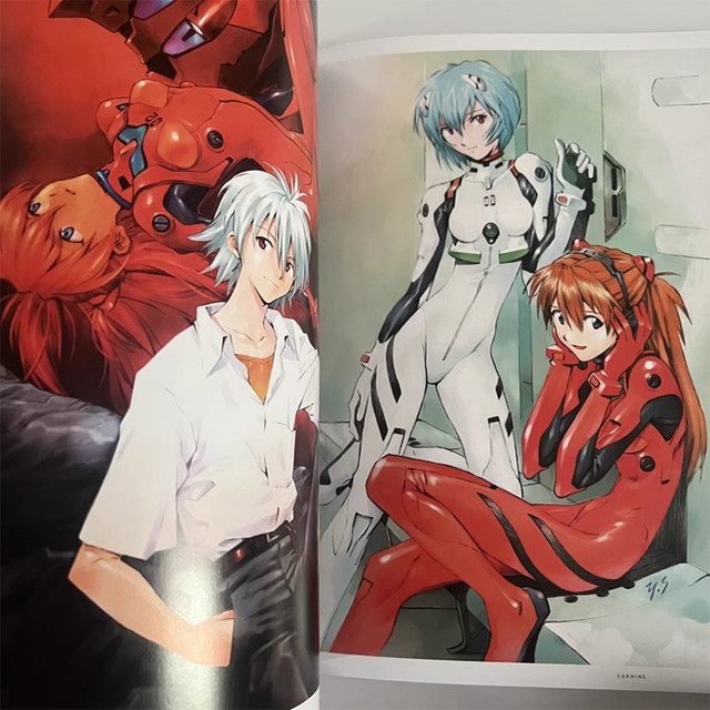 Yoshiyuki Sadamoto's Art Collection CARMINE Yoshiyuki Sadamoto's Art Collection Neon Genesis Evangelion Regular Edition