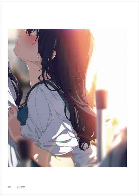 Ogipote's portfolio, a popular painter on P station, Ogipote's first illustration collection, AIKYO, dazzling girls, cute illustrations of young beautiful girls.