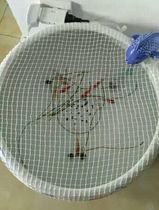 Creative paved fish cylinder head Anti-jump net large simple lazy fixed fish basin Four Seasons large grid net cover