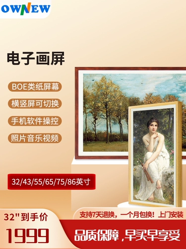 Boe Boe Painting Экран бумажный экран висят картинка Электронное альбом игрок свадебная фотография высокая цифровая фотомочка