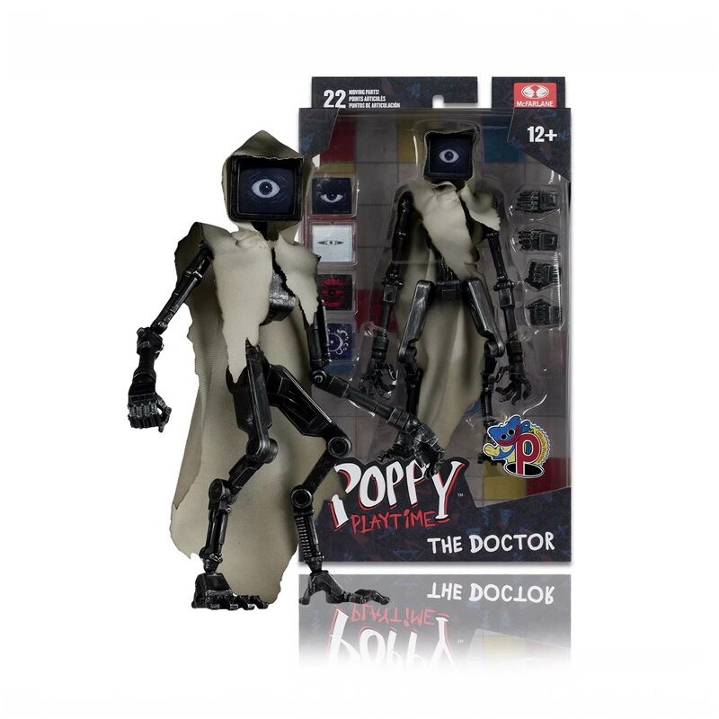In Stock Poppy Playtime Mcfarlane 7inch the Doctor In Stock Poppy Playtime Mcfarlane 7inch the Doctor