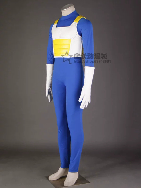 Anime trẻ em Nhật Bản COSPLAY trang phục cậu bé bảy hạt rồng quần áo Vegeta trận chiến phù hợp với trang phục đầy đủ - Cosplay