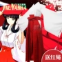 Anime trẻ em Nhật Bản COSPLAY trang phục cô gái Inuyasha COS quần áo Dịch vụ phù thủy Platycodon tại chỗ dây đỏ đồ ngủ cosplay thỏ