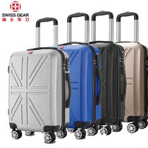 Swiss Army Knife Den Case 20 Inch Ultra Light Consigned Suitcase Firm Durable Universal Wheel Cryptobox Suitcase