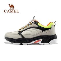 Camel Camel hiking shoes breathable mesh men low-top medium support insole mountaineering shoes A032693075