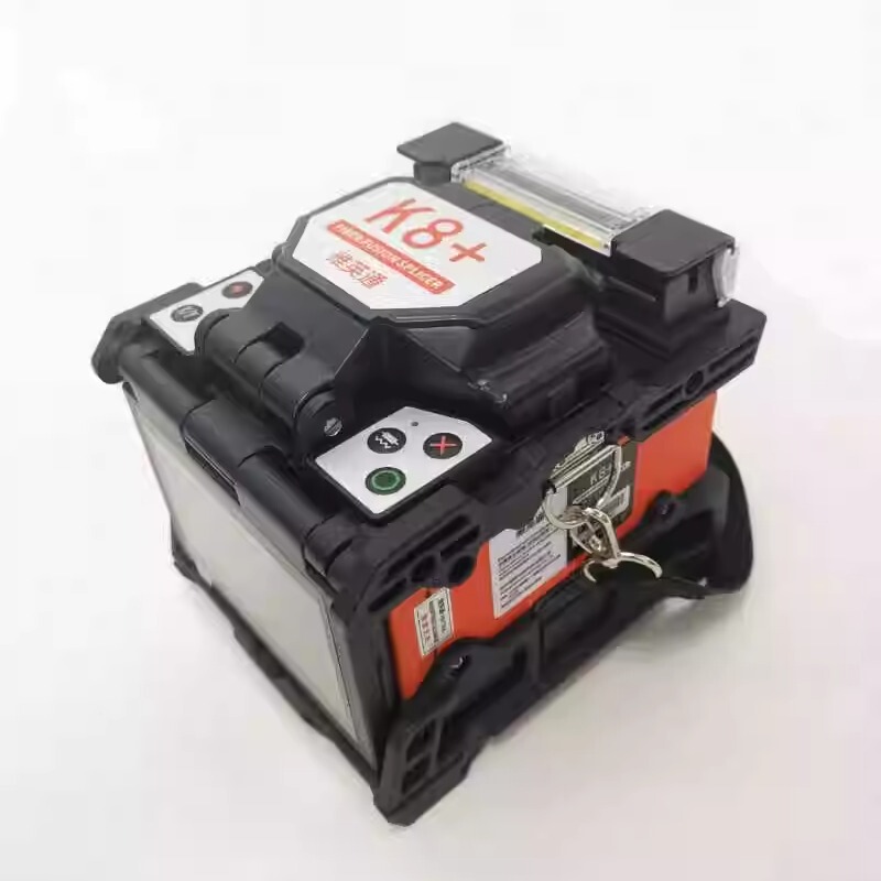 Weiyingtong K8+ Fiber Optic Fusion Splicer, Fully Automatic Fiber Splicing Machine, Fiber Optic Tail Fiber Jumper, Optical Cable Hot Fusion with Cutting Knife Weiyingtong K8+ Fiber Optic Fusion Splicer, Fully Automatic Fiber Splicing Machine, Fiber Optic Tail Fiber Jumper, Optical Cable Hot Fusion with Cutting Knife