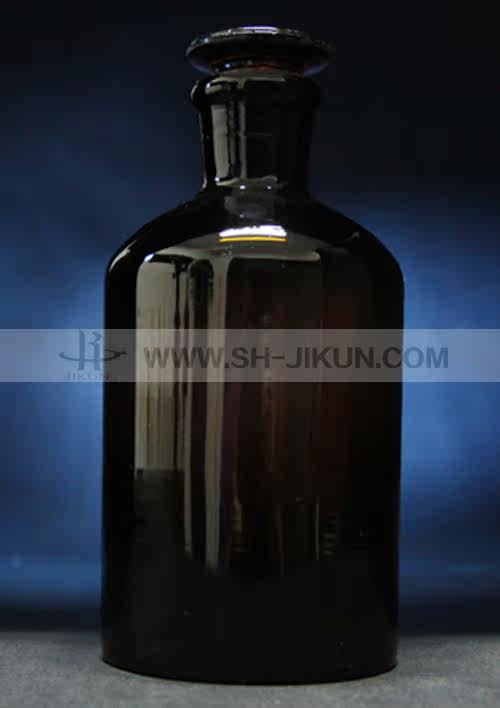 小口试剂瓶 棕色玻璃磨口瓶   小口试剂瓶 玻璃瓶2500ml 磨砂口