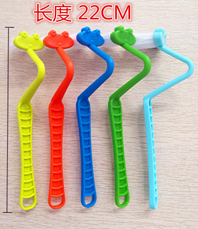 Plastic Toilet Brushed Inside Curved Brush Toilet Brush Cleaning Dead Angle Clean Brush 