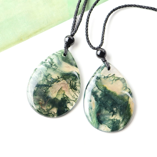 Натуральная вода, агатовая подвеска подходит для мужчин и женщин для влюбленных, имитация льда