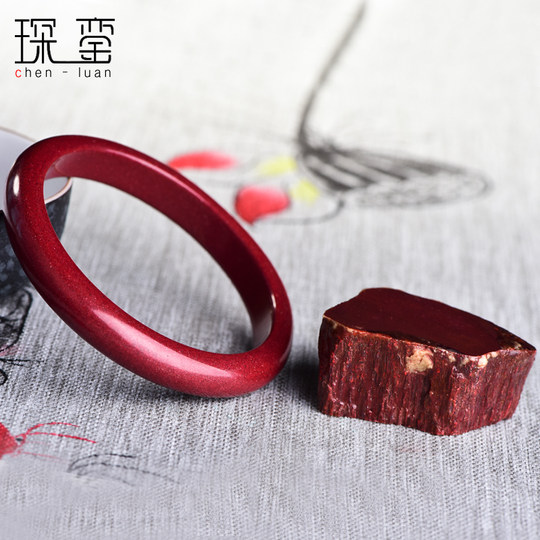 Hochwertiges Zinnober-Armband für Damen, Lila-Gold-Sand-Rohstein-Erz-Armband, Zinnober-Herz-Sutra-Armband für Damen, Sternzeichen-Jahres-Accessoires