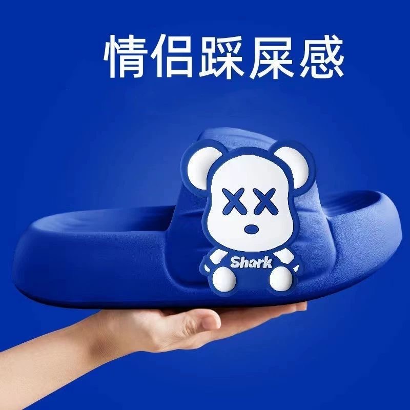 拖鞋男款夏季新款厚底室内家居家用浴室防滑情侣外穿凉拖鞋男士_淘新衣潮物集饰品店_流行男鞋-第2张图片-提都小院