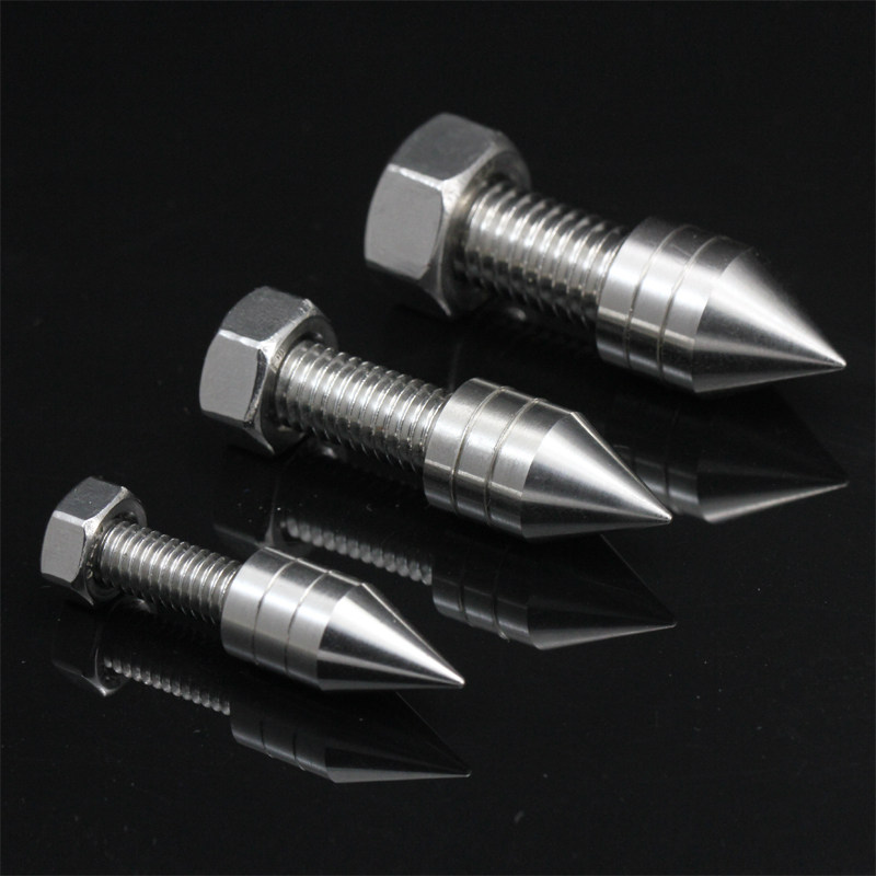 316L stainless steel HIFI fever speaker shock-absorbing foot nail CD machine bookshelf floor box bile machine screw adjustable