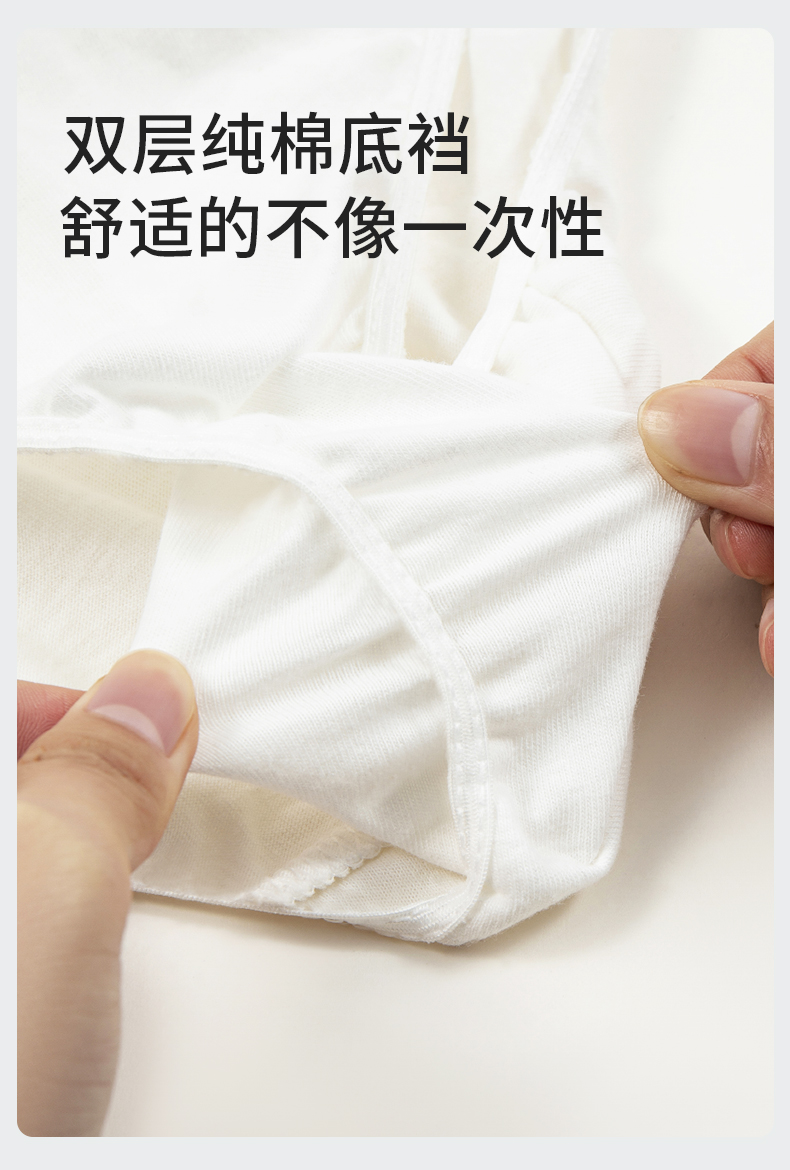 【中國直郵】 蓓安適 一次性兒童內褲 男童平角灰色(4條裝) M 【適合60-80斤體重】無菌免洗 日拋A類純棉