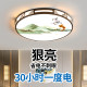LED super bright living room ceiling lamp full spectrum eye protection master bedroom chandelier modern simple atmosphere Zhongshan Ancient Town