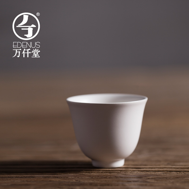 Wan # $single glass ceramic cups creative small cups of tea cups with cloth lamp kung fu the passion