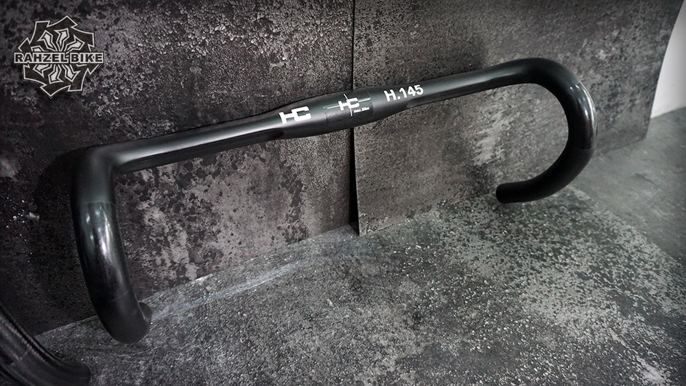 Haero carbon Germany HC H 145 RR Carbon fiber bend to turn 175G pure black