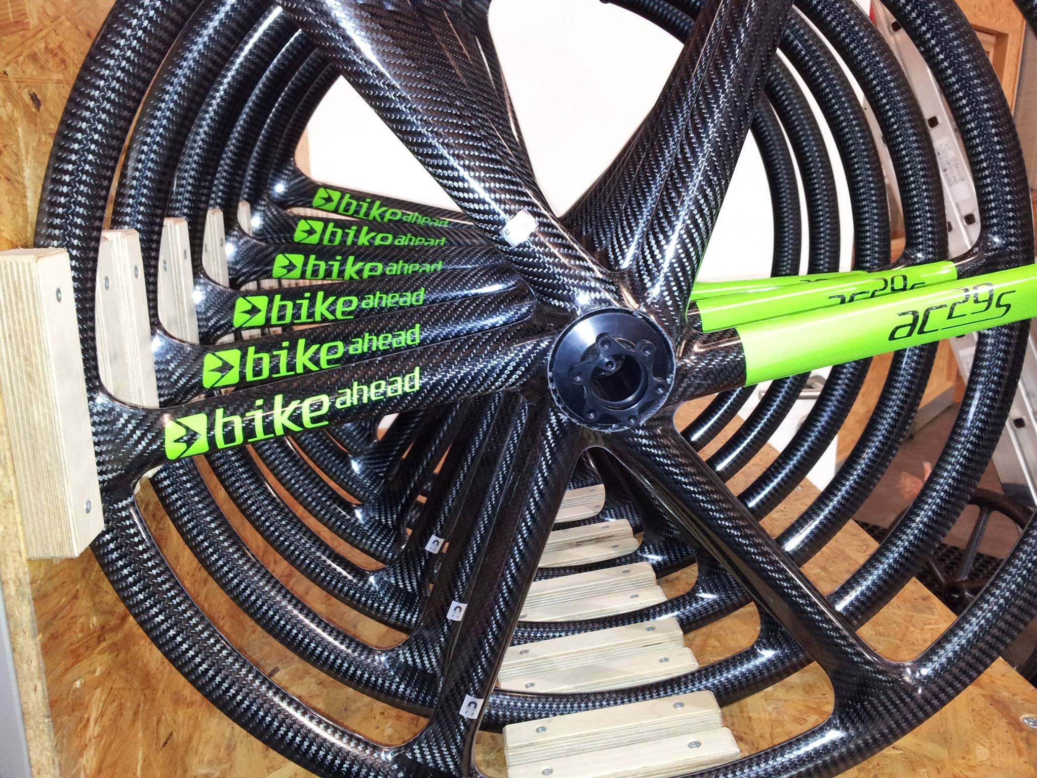 German bike ahead carbon fiber integrated mountain wheel set biturbo S classic