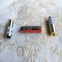DIY headset workshop headset 3 5MM female seat adapter repair 3 sections 4 plug adapter plug gold-plated
