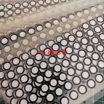 Headphone unit medium hole tuning paper speaker cover round hole tuning paper 40MM50MM53MM medium hole tuning paper