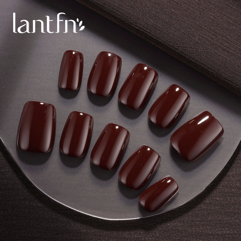 Ltf Original Handmade Wearable Nails, Medium Length, 2026 Solid Color Series, Simple, Complexion-Enhancing, Commuter-Friendly, Textured Nail Art Ltf Original Handmade Wearable Nails, Medium Length, 2026 Solid Color Series, Simple, Complexion-Enhancing, Commuter-Friendly, Textured Nail Art