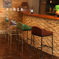 American retro bar chair bar chair bar stool chair creative modern simple bar chair bar stool bar table personality