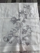 Linen Embroidered Strip Tablecloth Table Cloth Table Tablecloth board Dining Room Restaurant Decorated Tea Course Tea Set Mat-Napkin Cushion