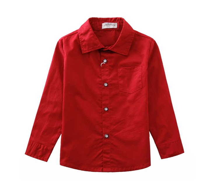 Chemise garcon à manche longue - Ref 2074079 Image 3