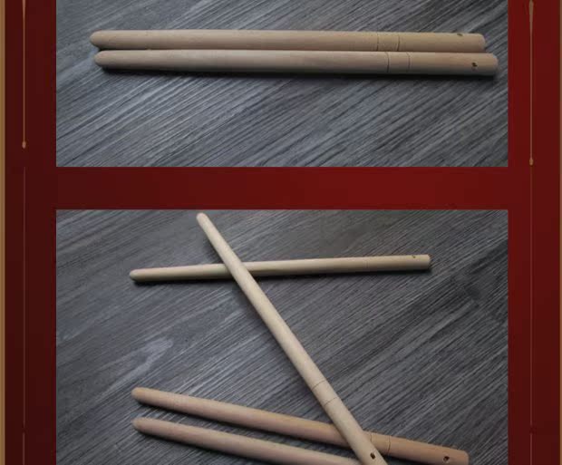 Musen Nhạc cụ Nhà máy Hội trường trực tiếp Trống Drum Hall Drumstick Drumstick Drum Drum Drum Stick 27cm Oak - Phụ kiện nhạc cụ Capo guitar