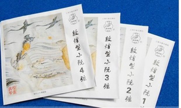 Nhạc cụ Musen đích thực Thượng Hải Đôn Hoàng chuỗi nhỏ Pipa chuỗi khác phụ kiện nhạc cụ dây bộ chuỗi 1234 có thể được bán phụ kiện nhạc cụ