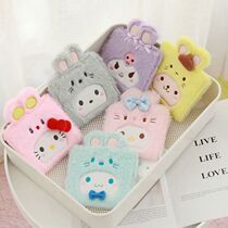 Cartoon Mouse ears Melotti plush sanitary cotton packets sanitary napkin containing bag portable moon bag with your aunt bag