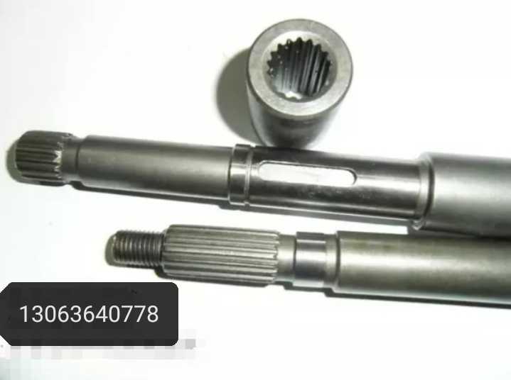 Kubota harvester 488 588 888 left ear stem end upper and lower shaft and sleeve 5H401-46820 48250