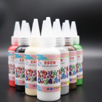 Clay simulation liquid colored clay soft clay bonding