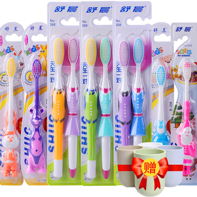 Toothbrush soft bristles 10-30 individually packed adult toothbrush parent-child family pack couple bamboo charcoal soft bristle toothbrush