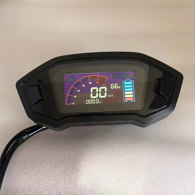 Suitable for Little Monkey Instrument Z6M3M5 Electric Motorcycle Instrument, Electric Vehicle Battery Car Speedometer, 72V Battery Level