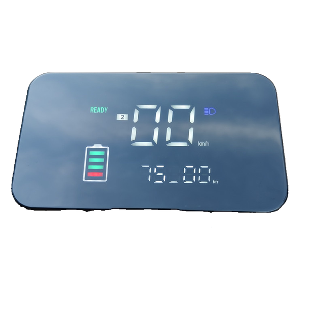 H1T1 Electric Vehicle Instrument Display Modification Accessories Led Digital Screen Battery Car Lcd Instrument Panel Universal
