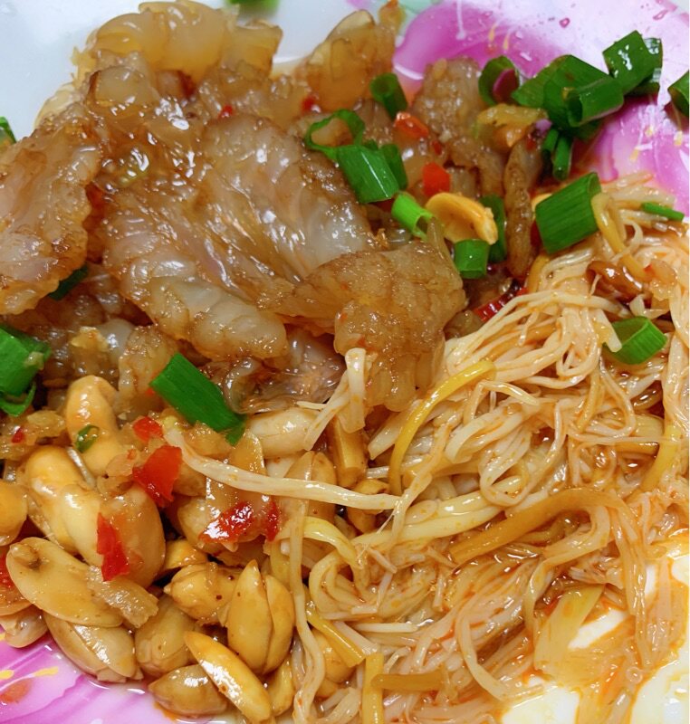 5 pieces of Dou Ming Sheng four in one jellyfish head jellyfish skin ready-to-eat cold 500g