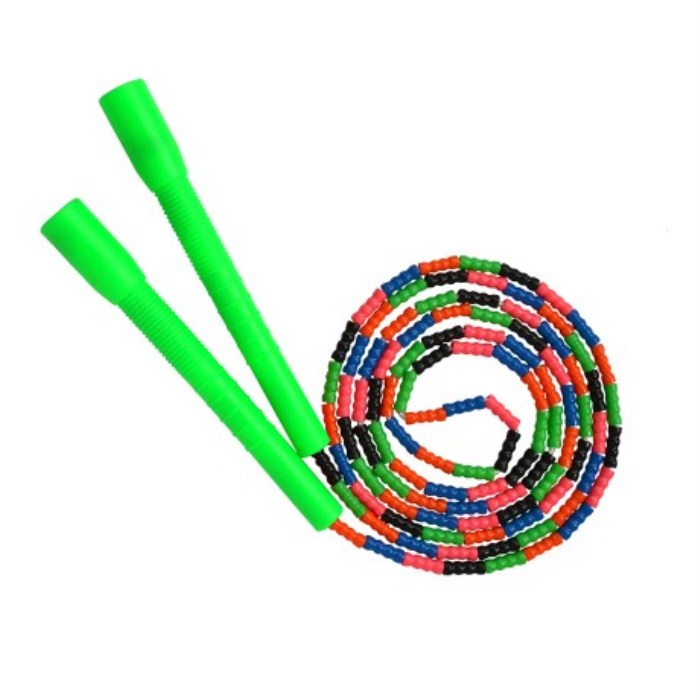 Leap new professional children's student adult performance training the colorful Pearl Festival Fitness abrasion-proof jumping rope