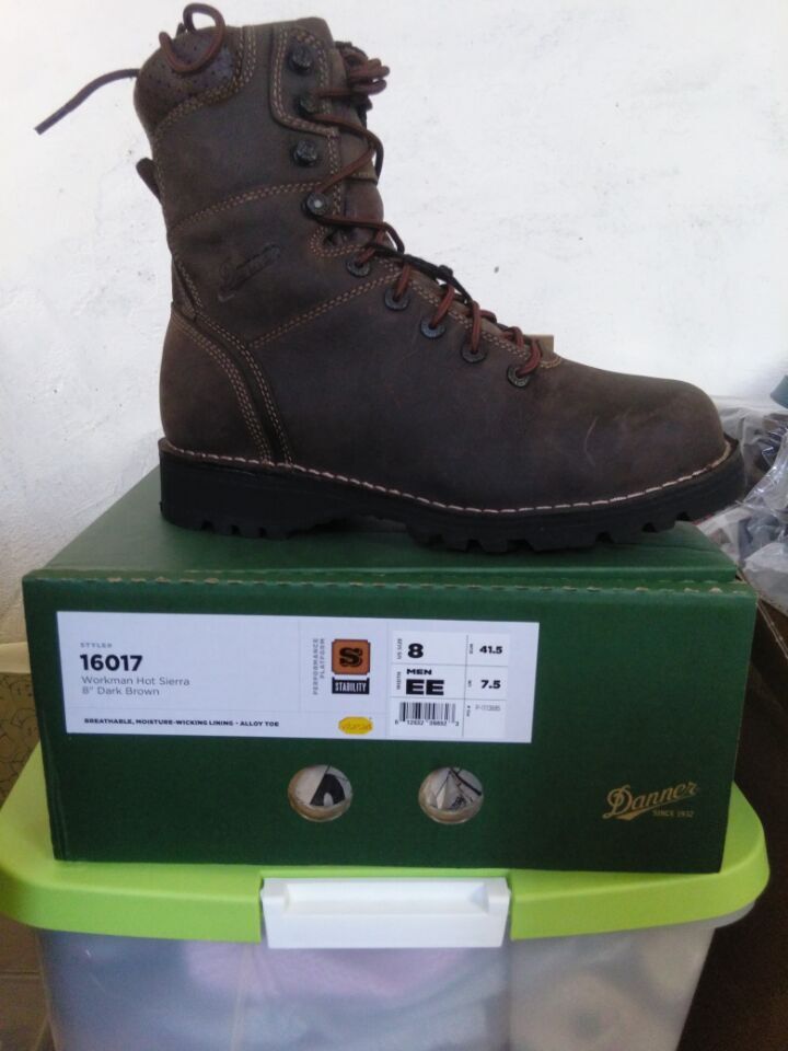 8 inch hiking boots