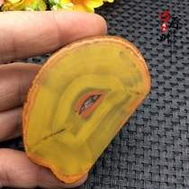 Exquisite and pure natural Xuanhua Shanggu Warring States red agate solid meat entangled silk carving ornaments bright raw stone