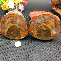 Exquisite and pure natural Xuanhua Shanggu Warring States Red Agate ornaments