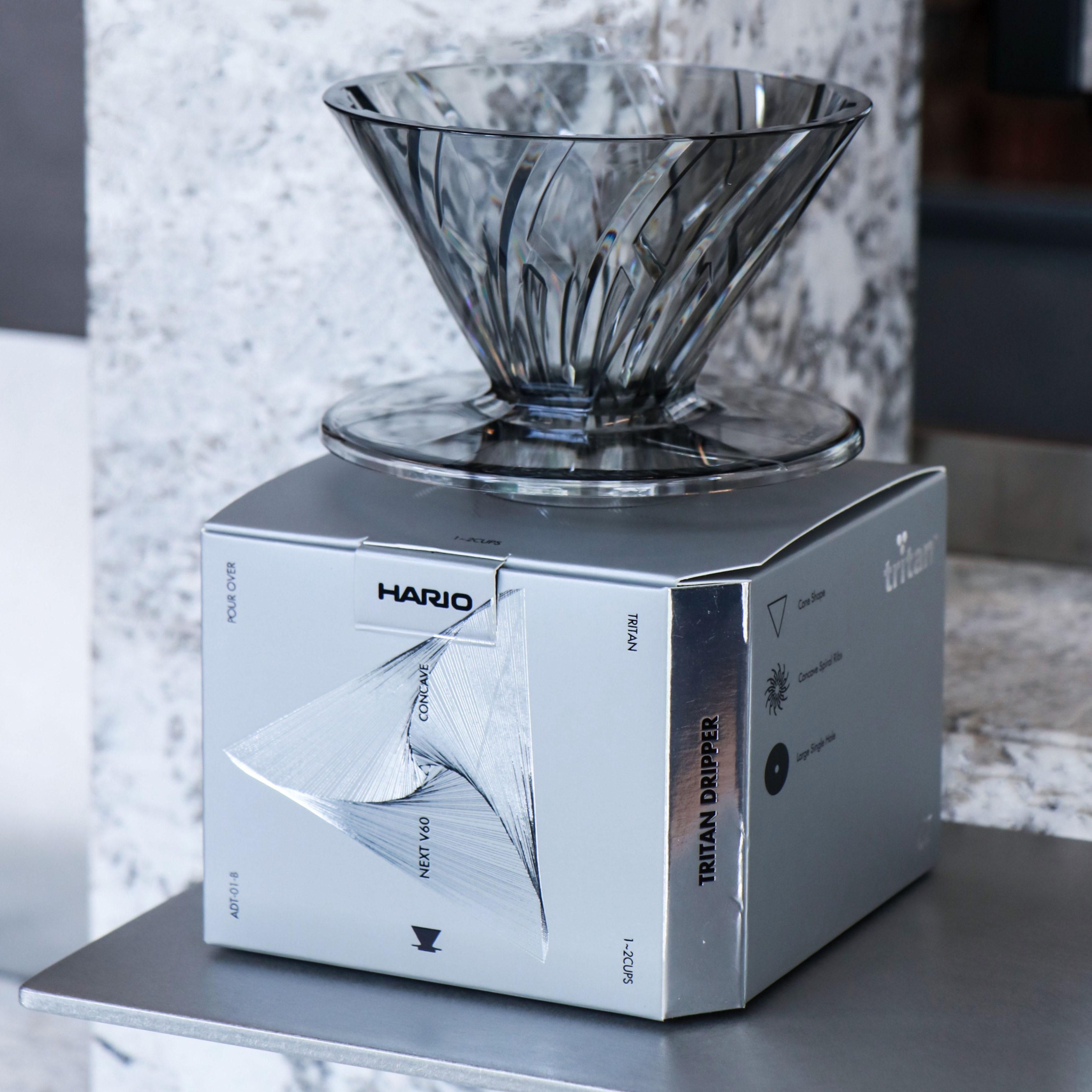 Can hario alpha tritan material v01 filter cup really improve