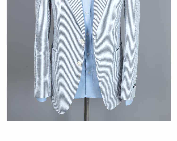 Costume homme en chanvre pour été - Ref 1563479 Image 15