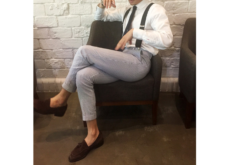 Costume homme en chanvre pour été - Ref 1563479 Image 54